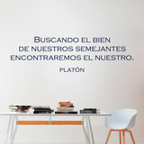 Vinilos Decorativos: Buscando el bien - Platón 3