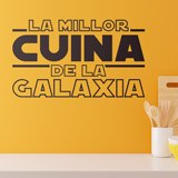 Vinilos Decorativos: La Mejor Cocina de la Galaxia en Catalán 2
