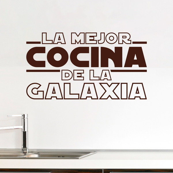 Vinilos Decorativos: La Mejor Cocina de la Galaxia