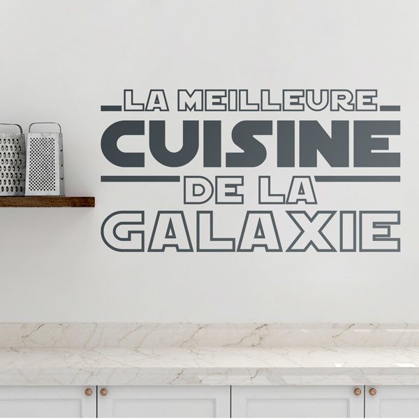 Vinilos Decorativos: La Mejor Cocina de la Galaxia en Francés