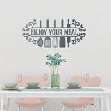 Vinilos Decorativos: Buen Provecho en Inglés 3