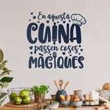 Vinilos Decorativos: Cocina Mágica en Catalán 3