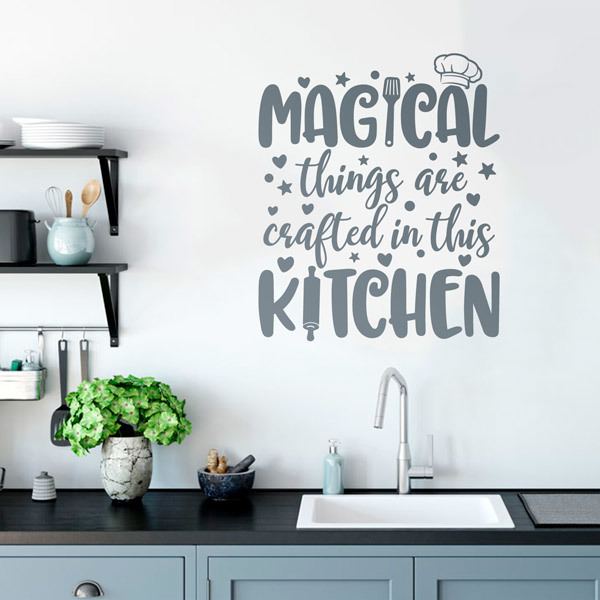 Vinilos Decorativos: Cocina Mágica en Inglés