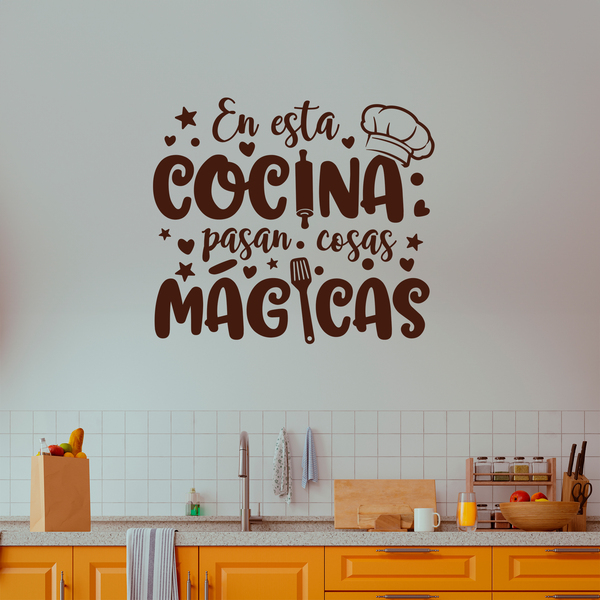 Vinilos Decorativos: Cocina Mágica