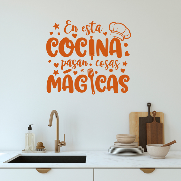 Vinilos Decorativos: Cocina Mágica