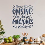 Vinilos Decorativos: Cocina Mágica en Francés 3
