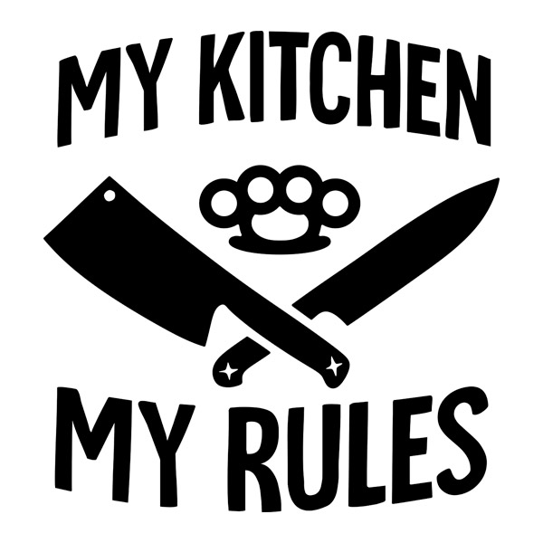 Vinilos Decorativos: My Kitchen my Rules