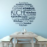 Vinilos Decorativos: Cocina Idiomas en Alemán 2
