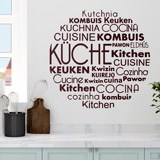Vinilos Decorativos: Cocina Idiomas en Alemán 3