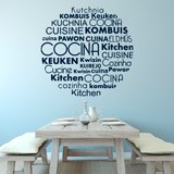 Vinilos Decorativos: Cocina Idiomas en Español 2