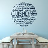 Vinilos Decorativos: Cocina Idiomas en Francés 2