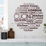 Vinilos Decorativos: Cocina Idiomas en Italiano 3