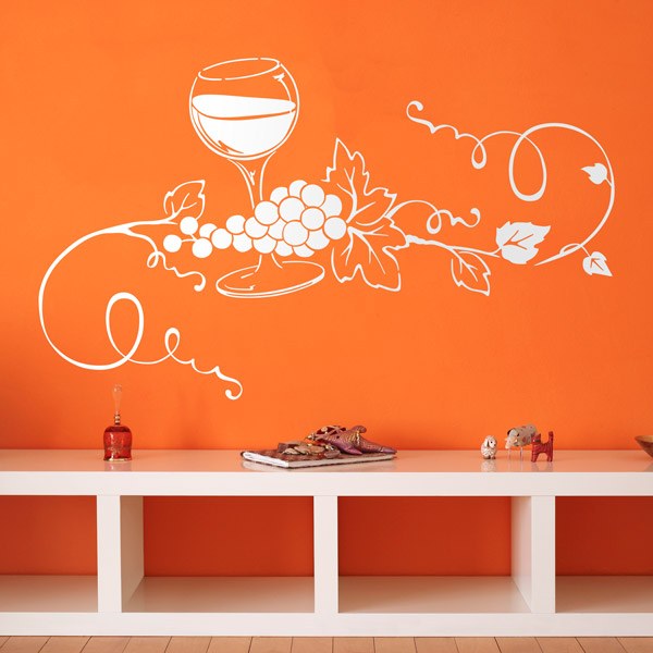 Vinilos Decorativos: Deliciosa Copa de Vino