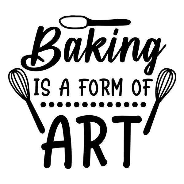 Vinilos Decorativos: Baking is a form of art