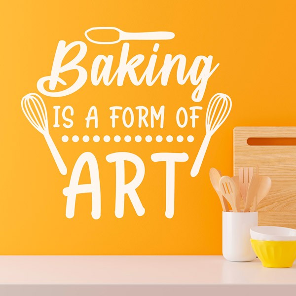 Vinilos Decorativos: Baking is a form of art