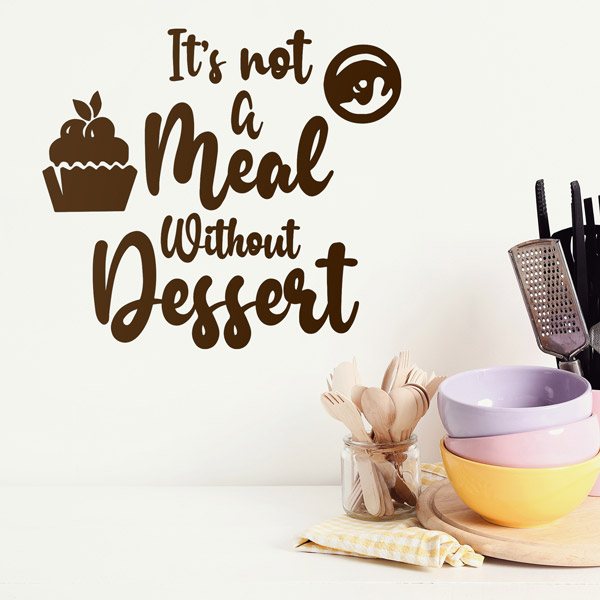 Vinilos Decorativos: It´s not a meal without dessert