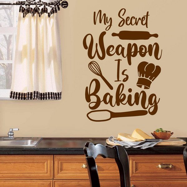 Vinilos Decorativos: My secret weapon is baking