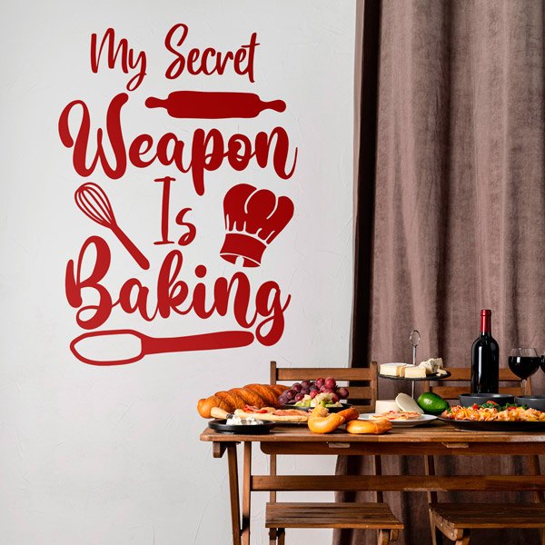 Vinilos Decorativos: My secret weapon is baking