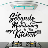 Vinilos Decorativos: Seconds are mandatory in this kitchen 2