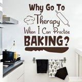 Vinilos Decorativos: Why go to therapy when I can practise baking? 2