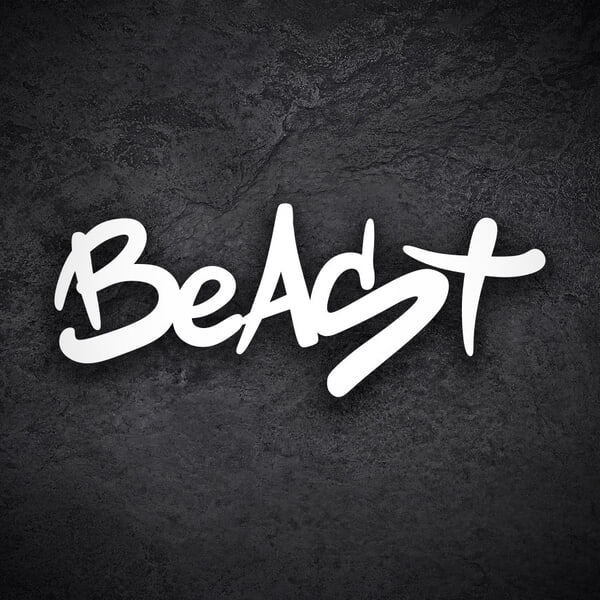 Pegatinas: Doodle Graffiti Beast