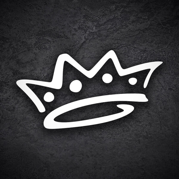 Pegatinas: Doodle Graffiti Corona