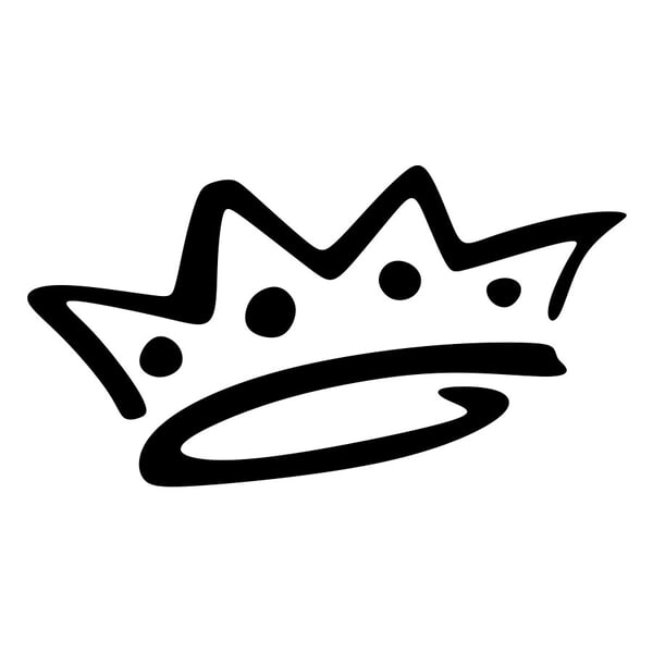 Pegatinas: Doodle Graffiti Corona
