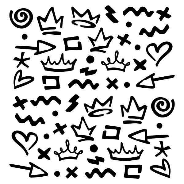 Pegatinas: Colección Doodles Graffiti