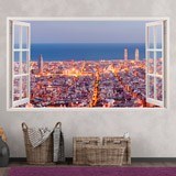 Vinilos Decorativos: Panorámica de Barcelona 3