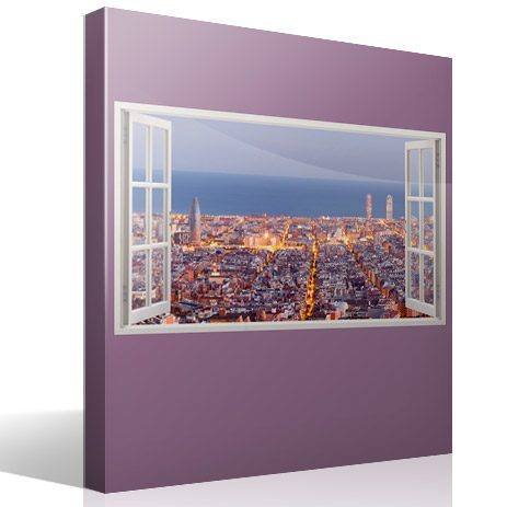 Vinilos Decorativos: Panorámica de Barcelona
