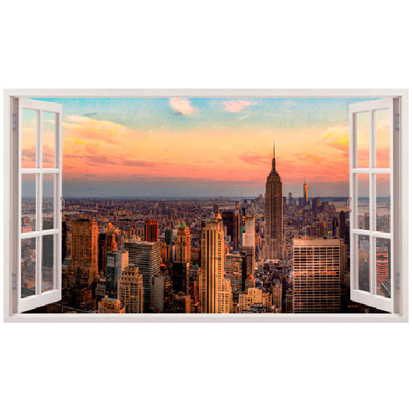 Vinilos Decorativos: Panorámica de Nueva York