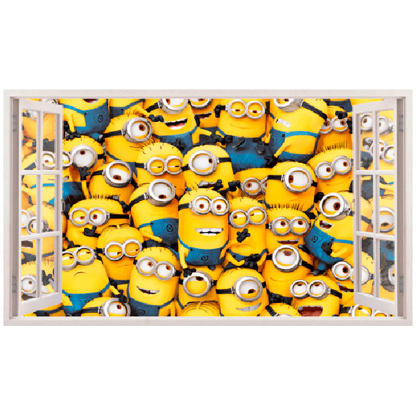 Vinilos Decorativos: Miles de Minions