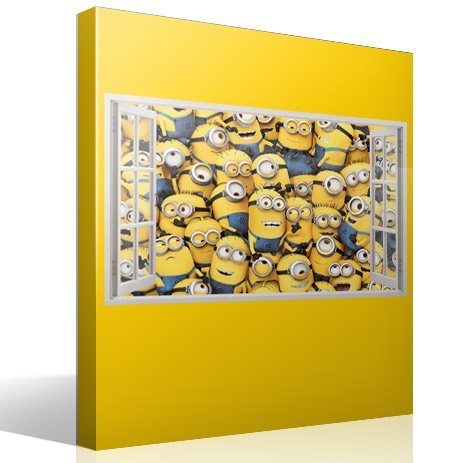 Vinilos Decorativos: Miles de Minions