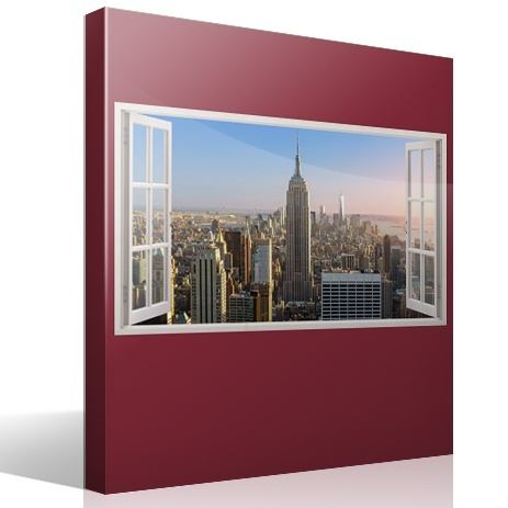 Vinilos Decorativos: Volando hacia el Empire State Building