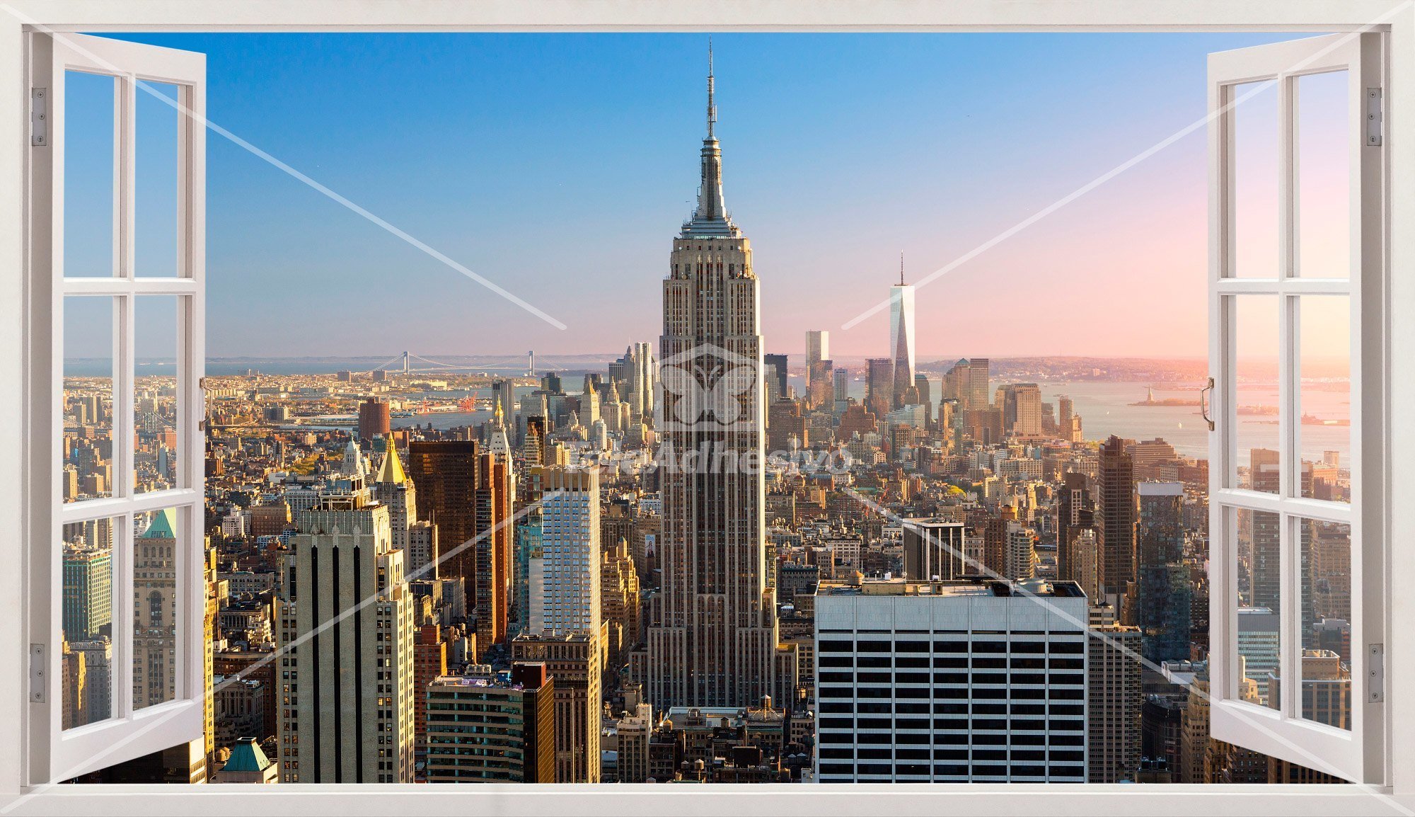 Vinilos Decorativos: Volando hacia el Empire State Building