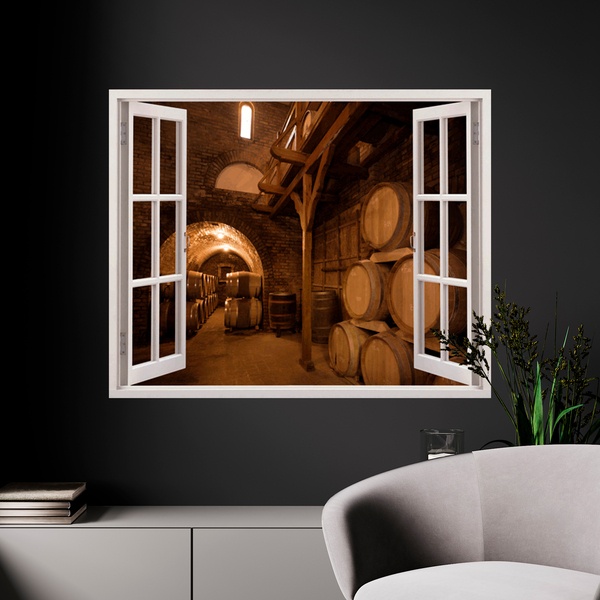 Vinilos Decorativos: Toneles de vino