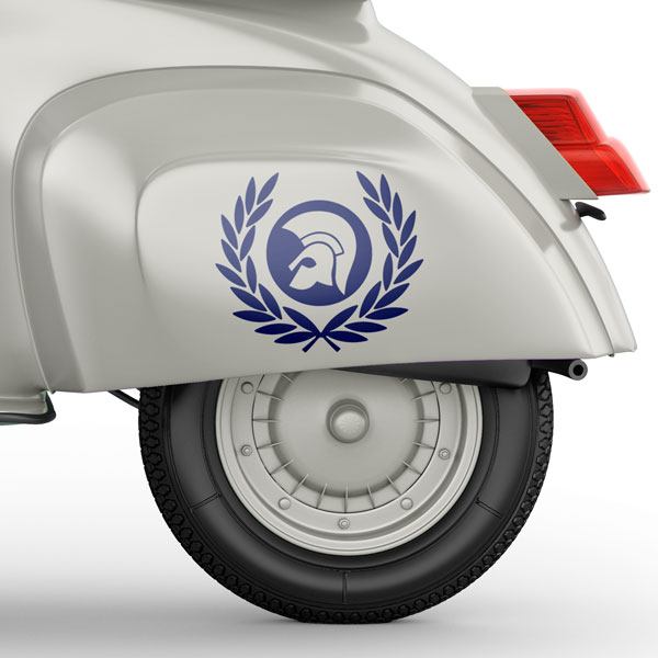 Pegatinas: Trojan Records Laurel