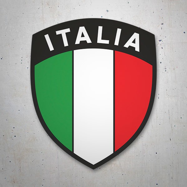 Pegatinas: Escudo Italia