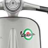 Pegatinas: Vespa Círculo Verde 3