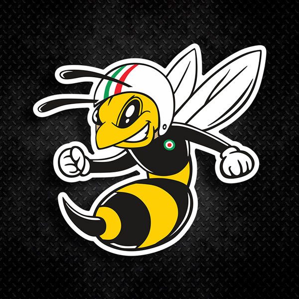 Pegatinas: Abeja Vespa Piaggio