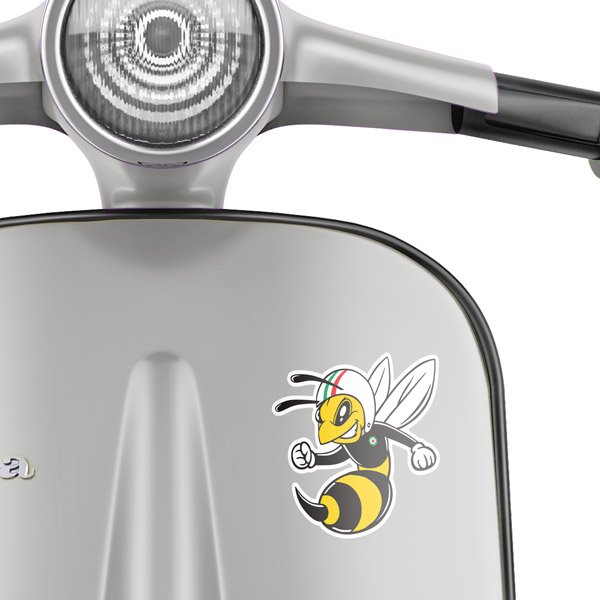 Pegatinas: Abeja Vespa Piaggio