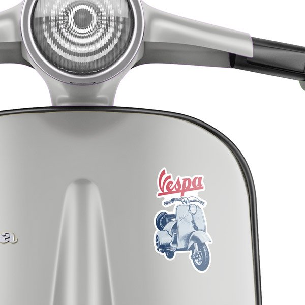 Pegatinas: Vespa Vintage