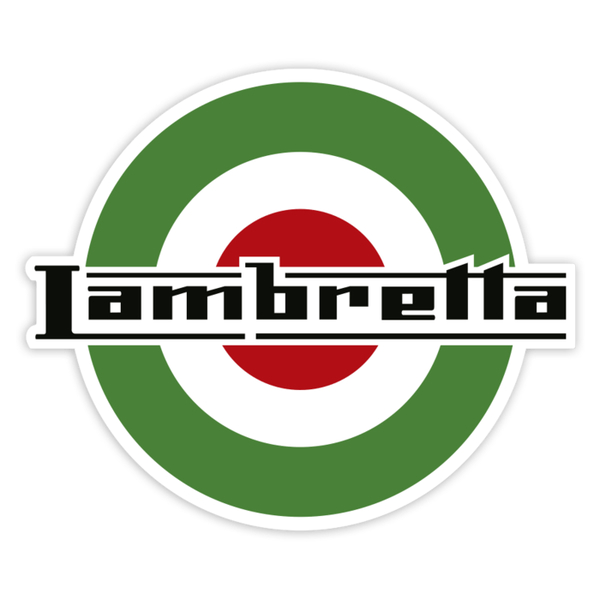 Pegatinas: Lambretta Emblema Mod Italiano