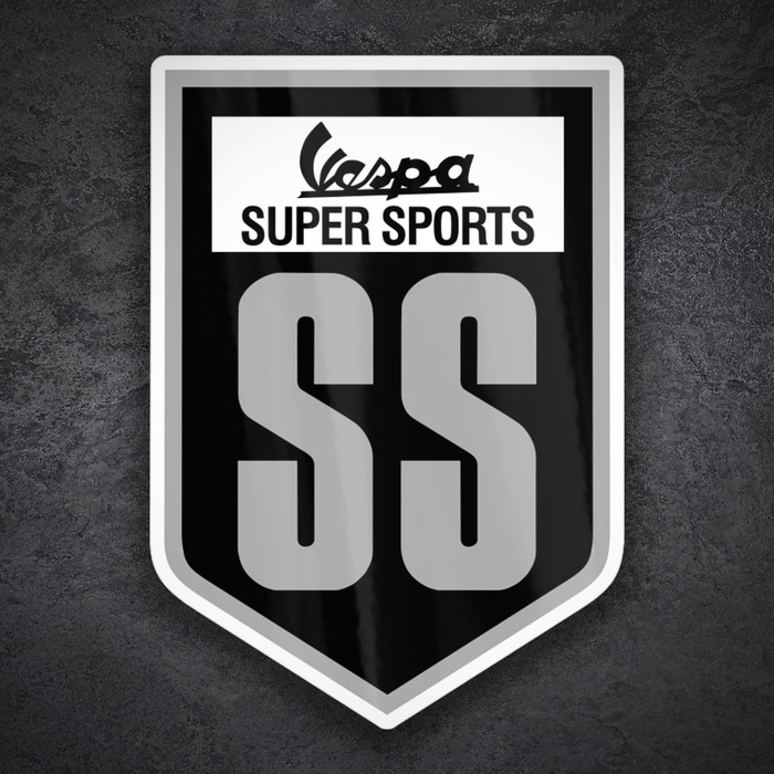 Pegatinas: Emblema Vespa Super Sports SS