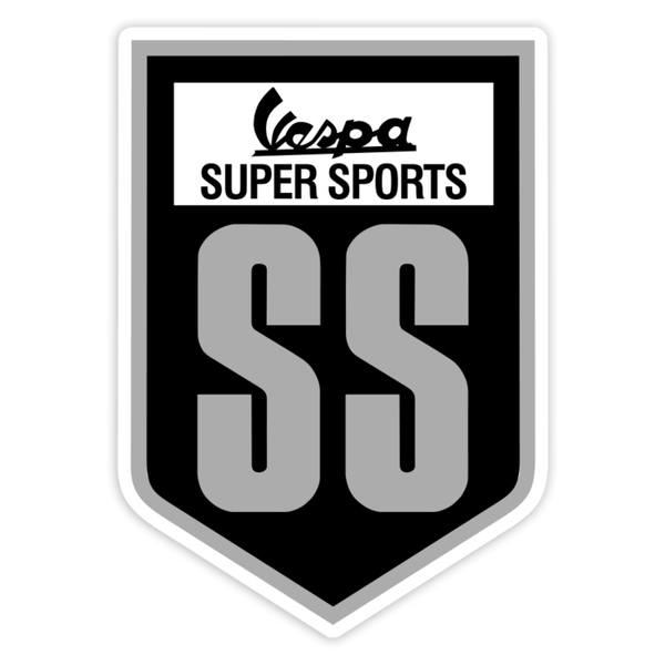 Pegatinas: Emblema Vespa Super Sports SS
