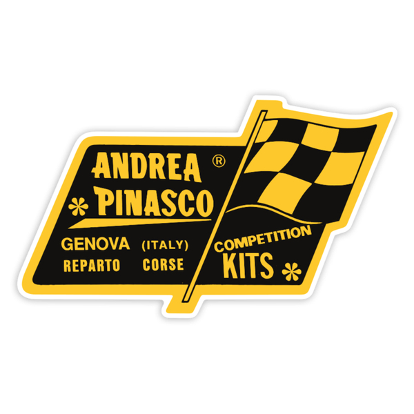 Pegatinas: Andrea Pinasco Kit Competición