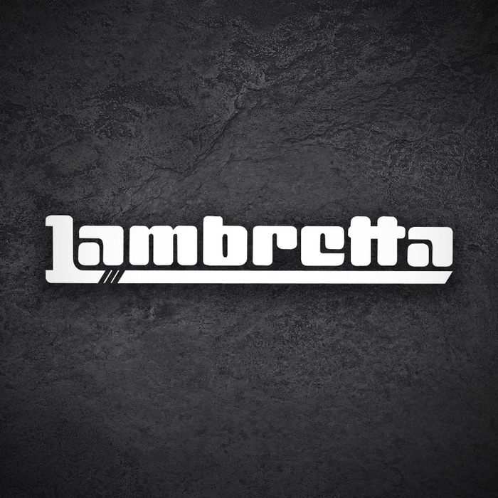 Pegatinas: Logo clásico Lambretta