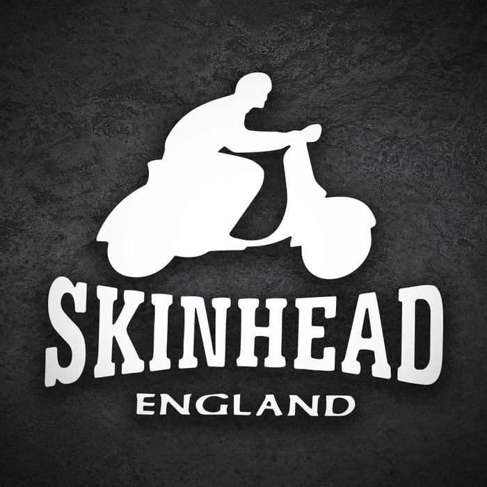 Pegatinas: Skinhead Inglaterra en Scooter