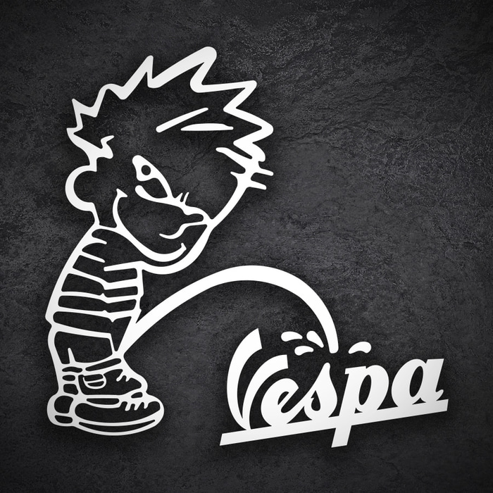 Pegatinas: Bad Boy Vespa