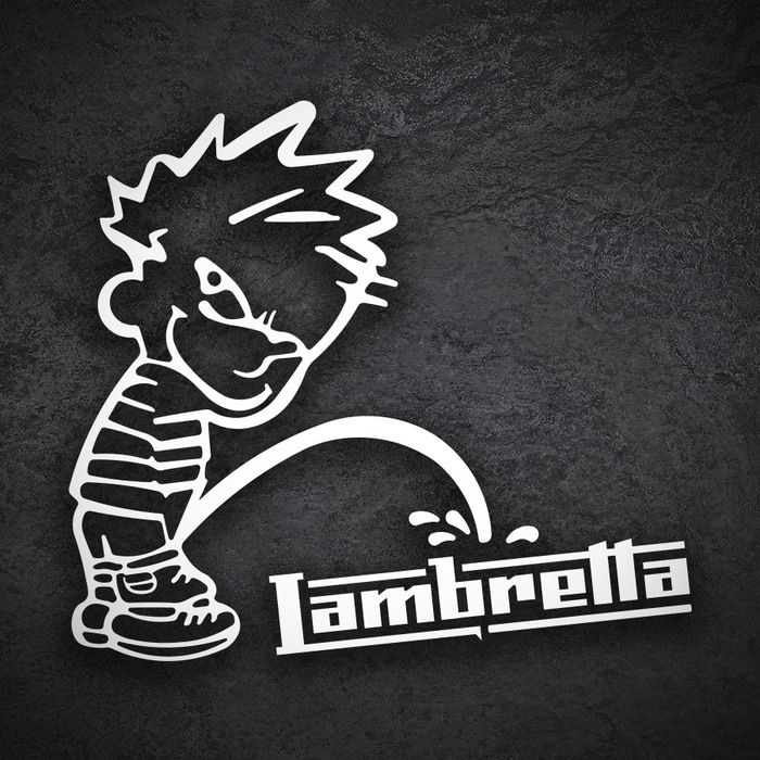 Pegatinas: Bad Boy Lambretta
